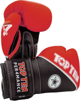 TOP TEN Boxing Gloves - 4Select (Cowhide Leather)
